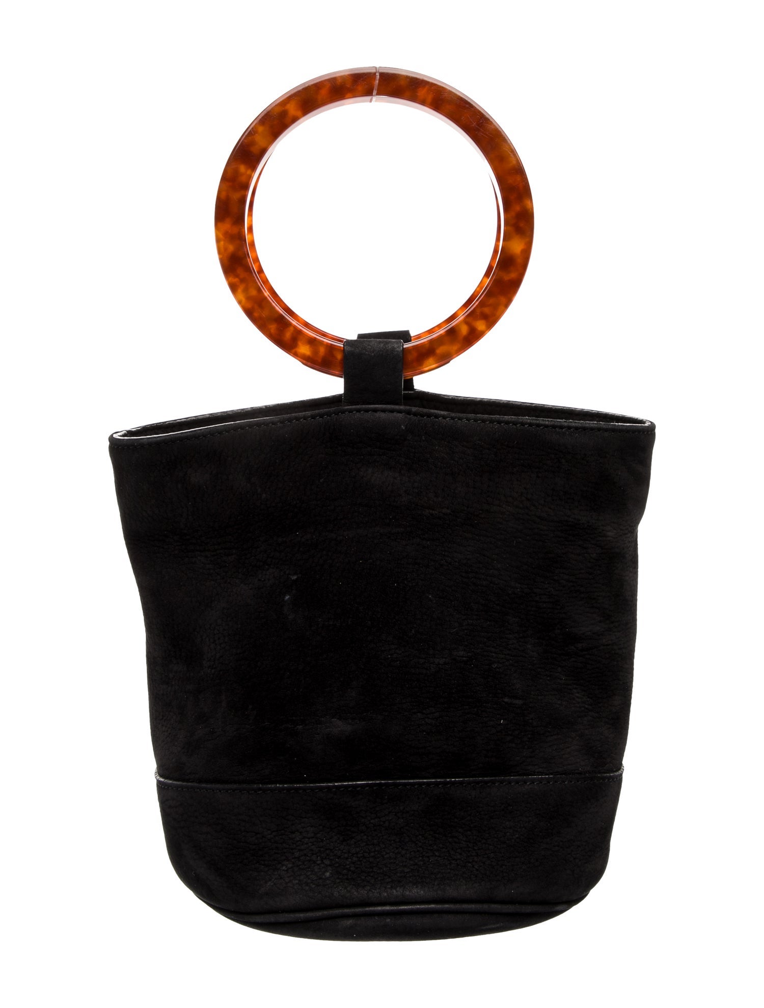 Simon Miller Suede Top Handle Bag